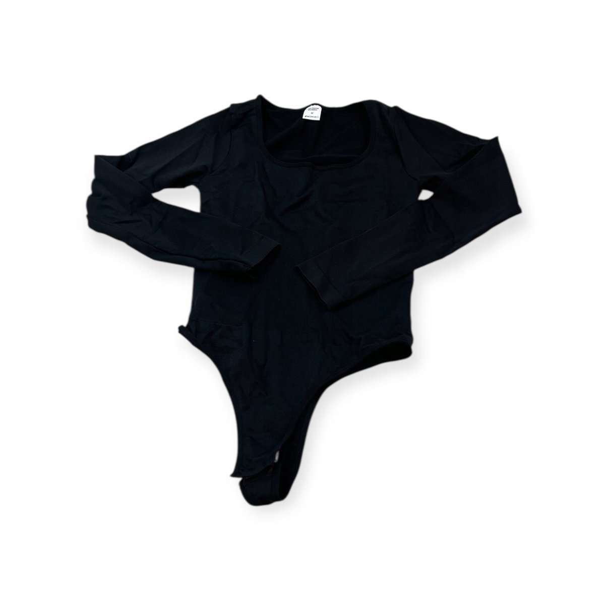 Body damskie Heyshape z długim rękawem i stringami M