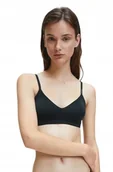 Biustonosze - CALVIN KLEIN DAMSKI BIUSTONOSZ CZARNY Z LOGO ZAPINANY 75C 2A5F3* 75C 2_5 - miniaturka - grafika 1