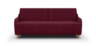 Kanapa sofa 3 os z funkcją spania sprężyny bonell BEST czerwona - Sofy i kanapy - miniaturka - grafika 1