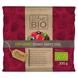 MROŻONKI (2beBIO) MIESZANKA MROŻONYCH OWOCÓW BIO 300 g - 2beBIO BP-5907222032374 - Mrożonki warzywne i owocowe - miniaturka - grafika 1