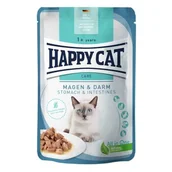Mokra karma dla kotów - HAPPY CAT Care mokra karma dla dorosłych kotów, żołądek i jelita, mięso w sosie 20x85 g - miniaturka - grafika 1