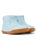 Botki damskie - Camper Skórzane botki w kolorze błękitnym - miniaturka - grafika 1