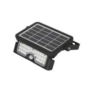 Naświetlacz solarny SUN 5W z czujnikiem ruchu i natężenia światła barwa neutralna biała - Lampy ogrodowe - miniaturka - grafika 1