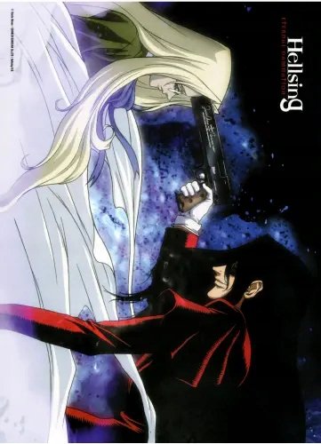 Plakat Anime Manga Hellsing hell_014 A1+ (custom)