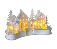 Oświetlenie świąteczne - LED Dekoracja bożonarodzeniowa LED/2xAA wioska - miniaturka - grafika 1