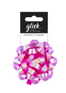 Opakowania i torebki na prezenty - Rozeta, Kokarda opalizująca róż - miniaturka - grafika 1