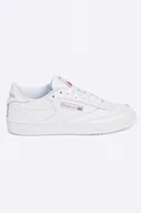 Buty sportowe damskie - Reebok Club C 85 BS7685 biały - miniaturka - grafika 1