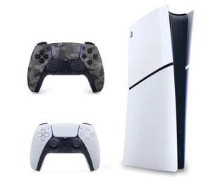 Sony PlayStation 5 Digital D Chassis + DualSense Grey Cammo - Konsole Playstation - miniaturka - grafika 1