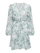 Sukienki - ONLY Sukienka w kolorze biało-miętowym - miniaturka - grafika 1