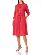 Sukienki - Tommy Hilfiger Sukienka damska Cupro Rope letnia sukienka, Rope Stp Fireworks, 34 - miniaturka - grafika 1