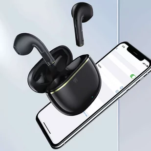 Alogy Earphones BT Bluetooth 5.2 HiFi Stereo z etui PowerBank Czarne - Słuchawki - miniaturka - grafika 3