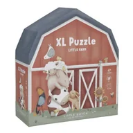 Układanki dla dzieci - Little Dutch Puzzle XXL Little Farm FSC - miniaturka - grafika 1