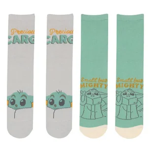 Skarpetki Heroes Inc Disney Mandalorian Grogu 2pack-40-44 - Skarpetki męskie - miniaturka - grafika 1