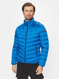 Napapijri Kurtka przejściowa Aerons NP0A4GJN Niebieski Regular Fit - Kurtki męskie - miniaturka - grafika 1