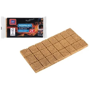 Podpałka szara do grilla, kominka 24 kostki - Rozpałki - miniaturka - grafika 1