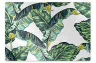 Podnóżki, podpórki, podkładki - Mata pod krzesło do biura Egzotyczne liście 120x90 cm - miniaturka - grafika 1