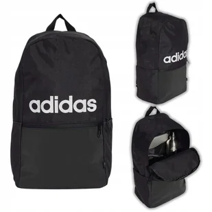PLECAK SPORTOWY ADIDAS do szkoły na siłownię BACKPACK CZARNY UNISEX 22.5L - Plecaki - miniaturka - grafika 1