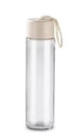 Shakery i bidony sportowe - Butelka szklana SKINNY 350 ml 16217 Brązowa - miniaturka - grafika 1
