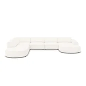 Narożniki - Beżowy narożnik (lewostronny) Jodie – Micadoni Home - miniaturka - grafika 1