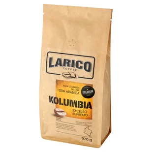 Larico Coffee Kawa ziarnista wypalana metodą tradycyjną Kolumbia Excelso 970 g - Kawa - miniaturka - grafika 1