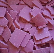 Dodatki do ciast w proszku - POLEWA CZEKOLADOWA RÓŻOWA Non Temp Ruby Bakels 500g - miniaturka - grafika 1