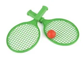Zabawki i gry sportowe - Rakietki Z Piłeczką Na Plażę Paletki Piłka Tenis - miniaturka - grafika 1