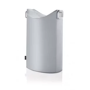 Blomus Frisco 65387 kosz na pranie, srebrny szary, 42 x 66.5 x 66.5 cm 65387 - Kosze na bieliznę - miniaturka - grafika 1