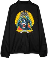 Kurtki męskie - kurtka męska SANTA CRUZ NATAS SCREAMING PANTHER JACKET Black - miniaturka - grafika 1