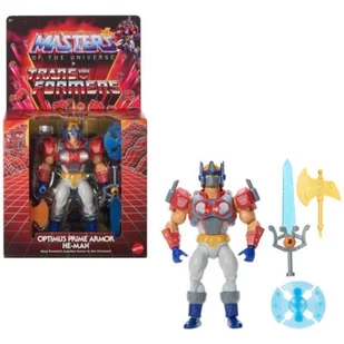 Figurka MATTEL Masters of The Universe Transformers Optimus Prime He-Man JGT18 - Gadżety dla graczy Figurka MATTEL Masters of The Universe Transformers Optimus Prime He-Man JGT18 - Gadżety dla graczy - miniaturka - grafika 1