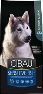 Sucha karma dla psów - Farmina Cibau Adult Sensitive Fish Medium&Maxi 2,5 kg - miniaturka - grafika 1