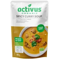 Zupy w płynie - Zupa pikantne curry z kremem kokosowym i grzybami shiitake BIO 400 g - miniaturka - grafika 1