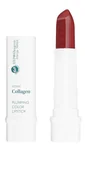 Szminki - Bell Hypoallergenic Vegan Collagen Plumping Color Lipstick 06 Cherry, 4g - miniaturka - grafika 1