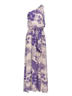 Pinko Agawa Sukienka Marocaine Print T Sukienka Damska, Ny0_nago/Fioletowy, 40 - Sukienki - miniaturka - grafika 1