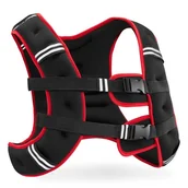 Hantle i ciężarki - Kamizelka obciążeniowa do ćwiczeń 4FIZJO 10 kg - miniaturka - grafika 1