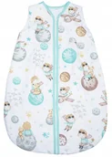 Śpiworki dla dzieci - ŚPIWOREK NIEMOWLĘCY DO SPANIA 68-74 2,5 TOG BAWEŁNA 100% PRODUKT POLSKI - miniaturka - grafika 1