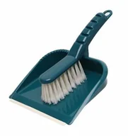 Miotły, szufle, mopy - Zmiotka + szufelka z gumką EDEN BLUE niebieski - miniaturka - grafika 1