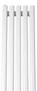 Grzejniki pokojowe - Grzejnik pionowy dekoracyjny LAZUR - 540/1400 mm biały mat - miniaturka - grafika 1