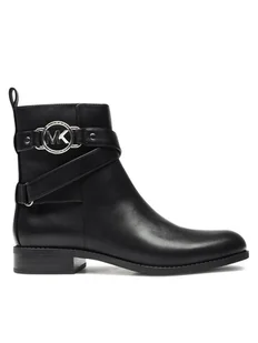MICHAEL Michael Kors Botki Rory Flat Bootie 40F2ROFE8L Czarny - Botki damskie - miniaturka - grafika 1