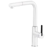 Baterie kuchenne - Deante Momi Bianco BKM_A73M Biały Mosiądz - miniaturka - grafika 1