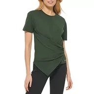 Koszule damskie - DKNY Damska koszula P2ghoopm-'0qq, zielona Cadet Green, Cadet Green, L - miniaturka - grafika 1