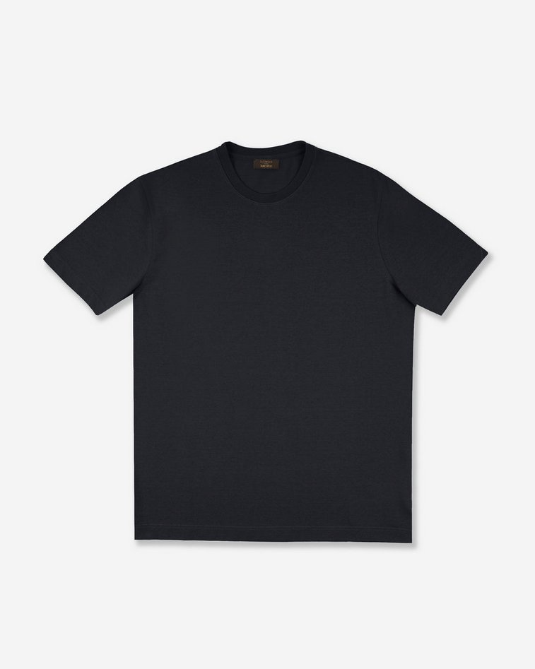 T-shirt męskie niebieski granatowy