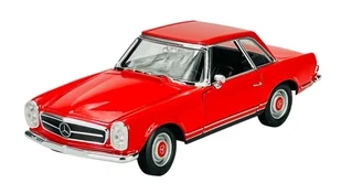 WELLY 1963 MERCEDES - BENZ 230SL CZERWONY 1:24 24093 - Samochody i pojazdy dla dzieci - miniaturka - grafika 1