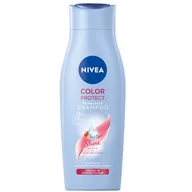 Szampony do włosów - Nivea Color Protect łagodny szampon do włosów farbowanych 400ml 92462-uniw - miniaturka - grafika 1