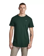 Koszulki męskie - G-STAR RAW Męski t-shirt Lash, Zielony (liście D16396-d289-4287), M - miniaturka - grafika 1