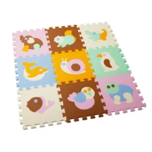 Mata piankowa puzzle Zwierzęta BPUZ2856 Bigtoys - Maty piankowe - miniaturka - grafika 1