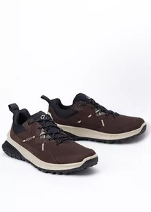 Buty outdoorowe męskie brązowe ECCO ULT-TRN M LOW - Buty trekkingowe męskie - miniaturka - grafika 1