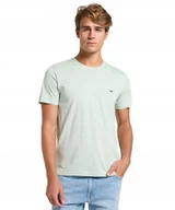 Koszulki męskie - T-shirt Lee PATCH LOGO TEE 112364540 Soft Sage XL - miniaturka - grafika 1
