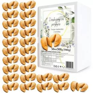 D&D Fun Cookies / Zestaw Ciasteczek "Cookies Classic Wedding" 50 Sztuk 300G - Desery dla dzieci - miniaturka - grafika 1