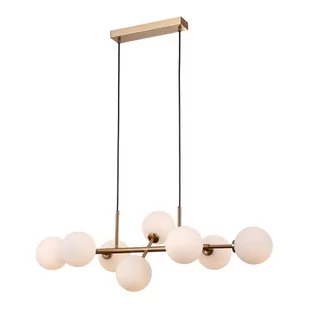 Mirellio lampa wisząca 8-punktowa mosiądz miodowy PND-66463-8-HB - Lampy sufitowe - miniaturka - grafika 1