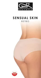 FIGI GATTA RETRO SENSUAL SKIN (kolor czarny, rozmiar XL) - Majtki damskie - miniaturka - grafika 1